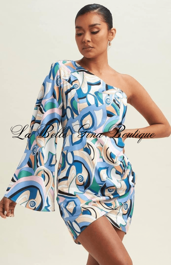 gina mini dress Jenny One shoulder Mini Dress – La Belle Gina Boutique