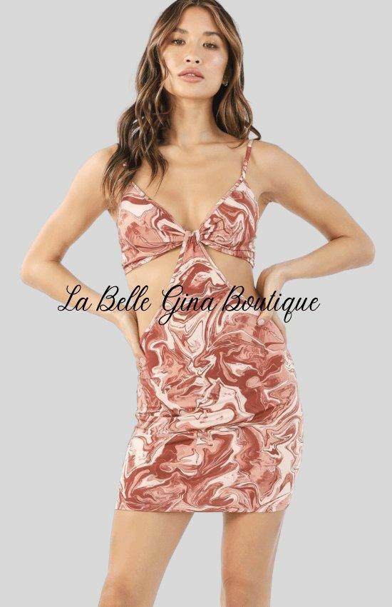 AVE Cut Out Mini Dress - Stylish & Bold