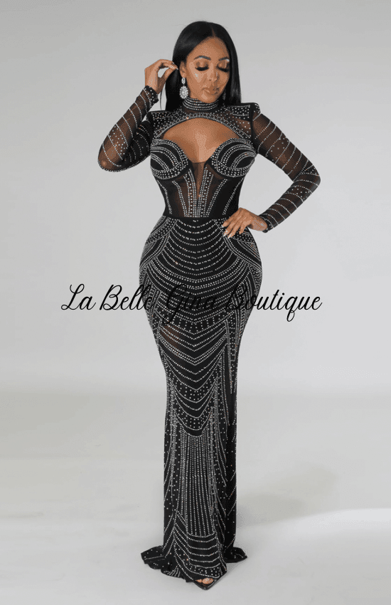 Shop Stunning Sequin Maxi Dress for Formal Occasions | La Belle Gina  La  Belle Gina Boutique