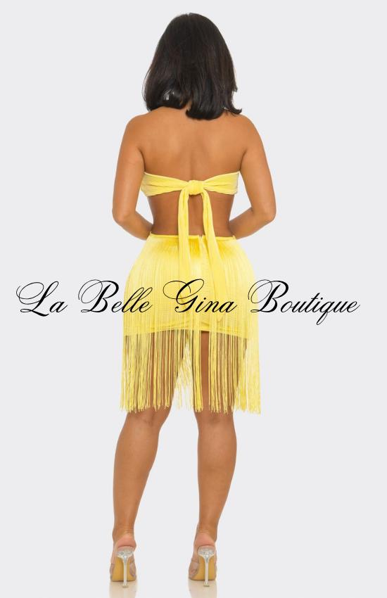 Cutout Fringe Mini Dress for Women | Sexy Vacation & Beach Party Dress