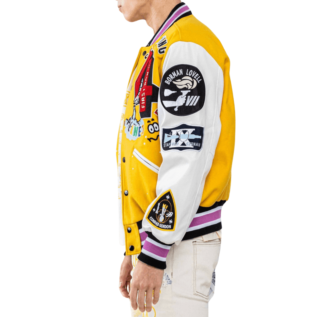 Justin First Row Classic Oversized Varsity jacket