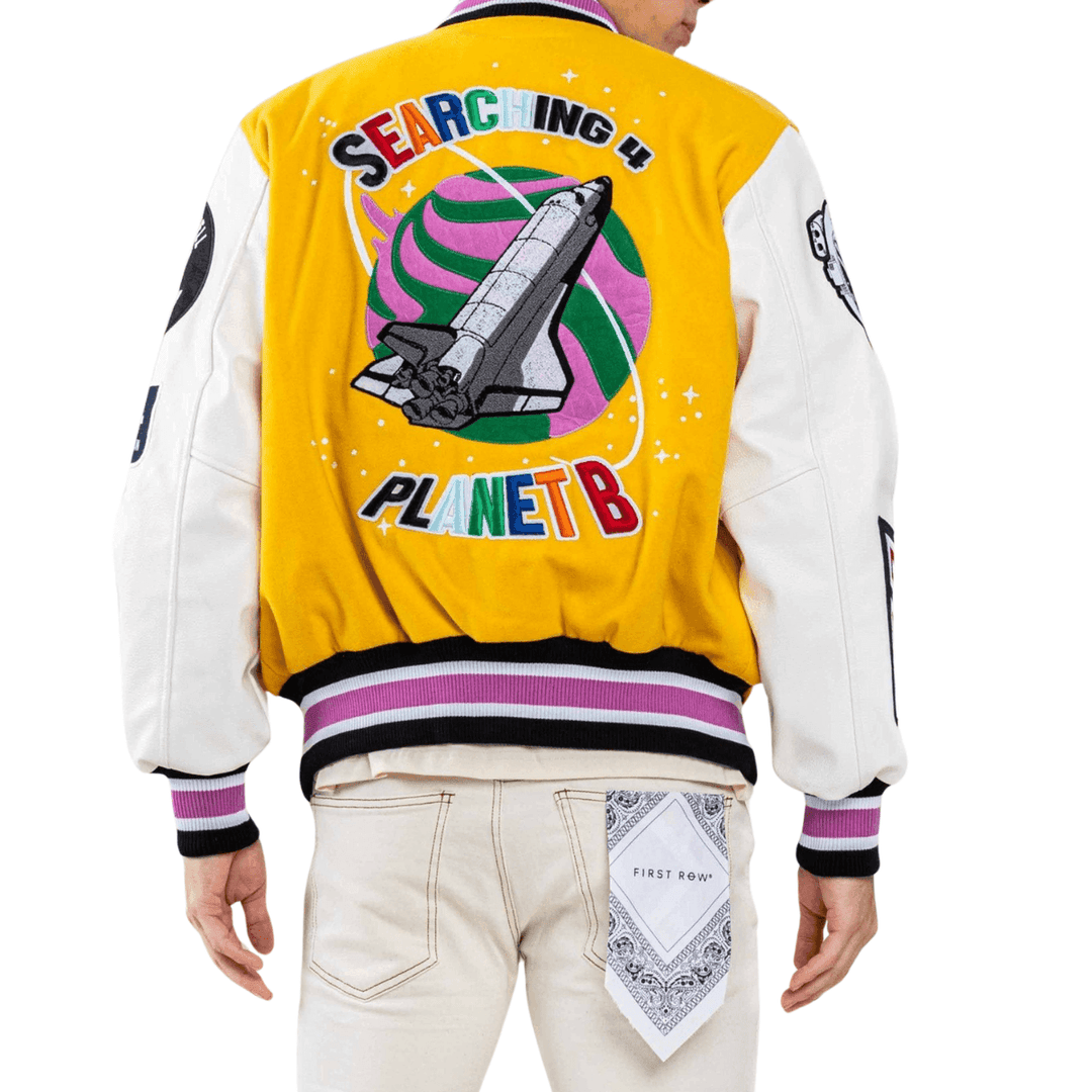 Justin First Row Classic Oversized Varsity jacket