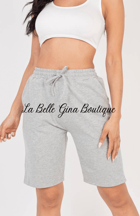 Nia Lounge Sweatshort - La Belle Gina Boutique