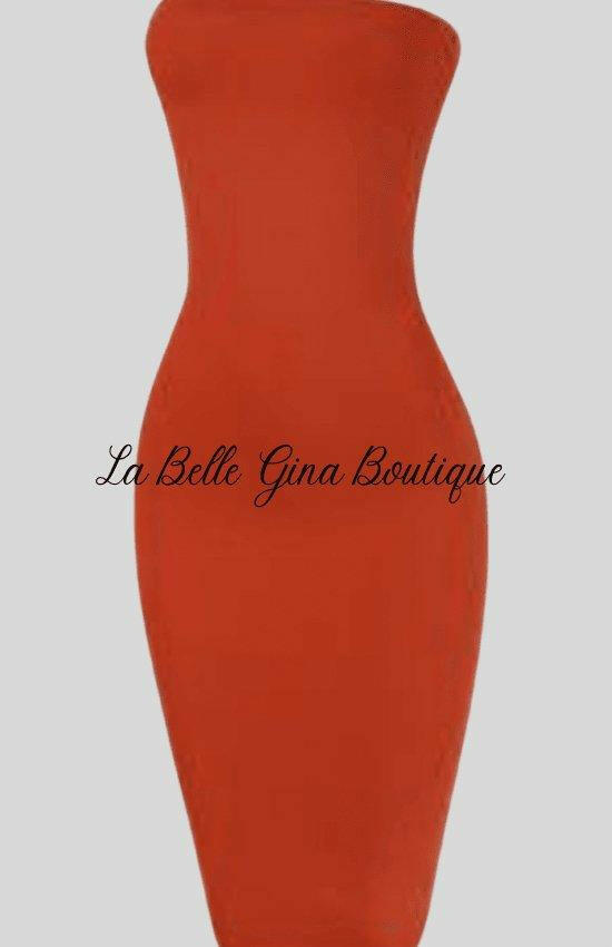 EDDIE tubular sleeveless mini dress - La Belle Gina Boutique