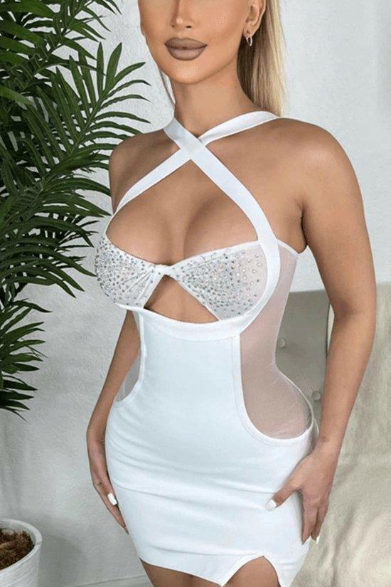 hot dresses for clubbing & nightclubs Women\'s singers night club bar sexy performance dresses beach photos shooting evening party mini