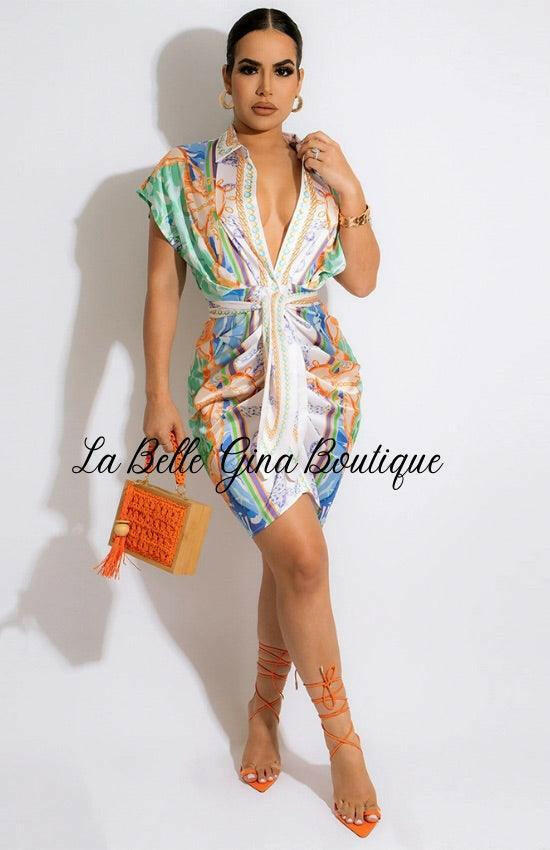 EVE fashion dress - La Belle Gina Boutique
