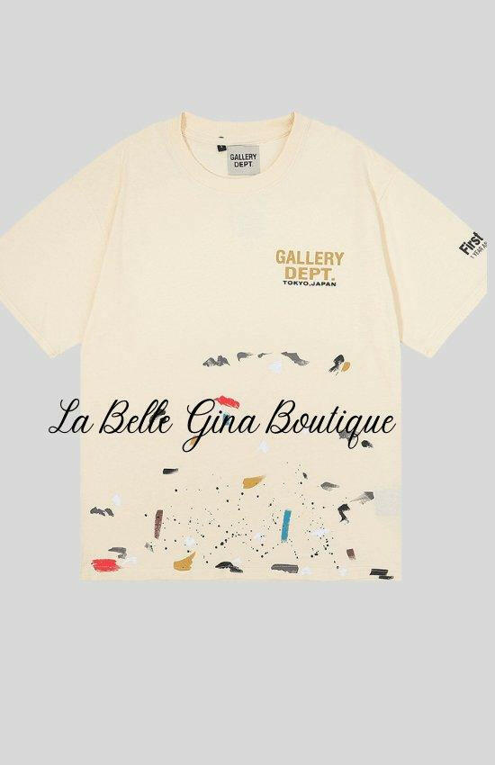 Jay unisex ink graffiti short sleeve T-Shirt - La Belle Gina Boutique
