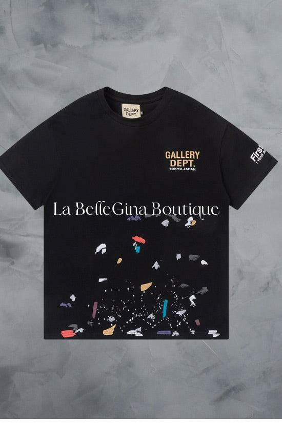 Jay unisex ink graffiti short sleeve T-Shirt - La Belle Gina Boutique