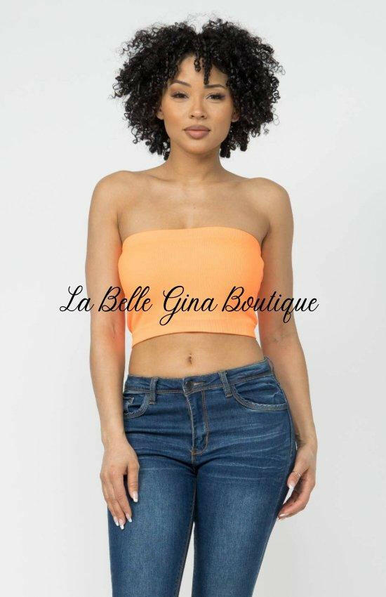 Julie Fits Everybody Bandeau Tube Tops - La Belle Gina Boutique