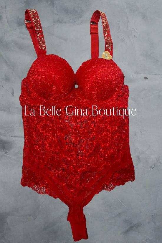 Lara sexy lingerie one piece juicy couture - La Belle Gina Boutique
