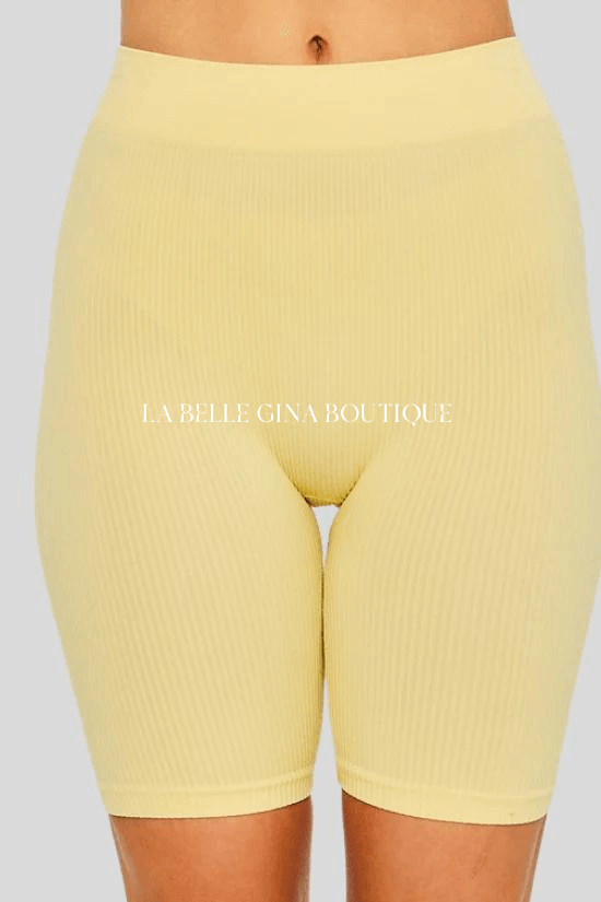 NIA seamless legging active shorts - La Belle Gina Boutique