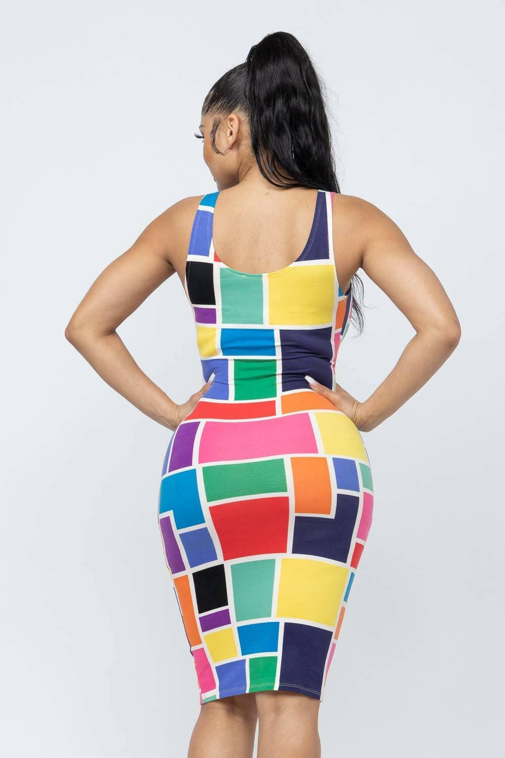 multi print bodycon dress PrettyLittleThing Women's Snake Print Double Layer Slinky Twist Bodycon Dress